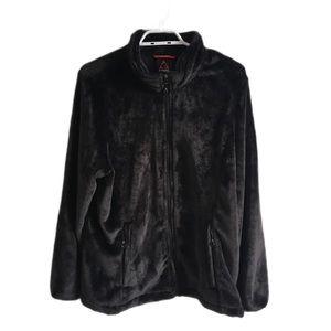 Gerry black full zip up jacket women size XL
